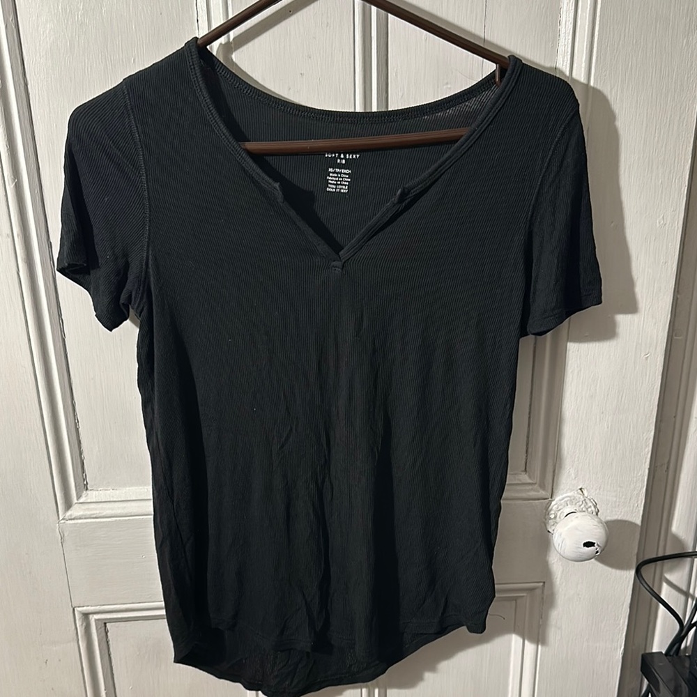 American Eagle Ribbed Top